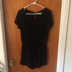 Black H&M Tee Shirt Romper